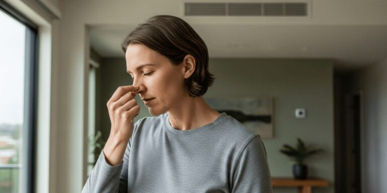 Bad heater smell